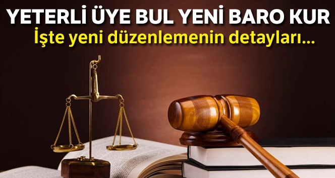 İllere alternatif barolar geliyor