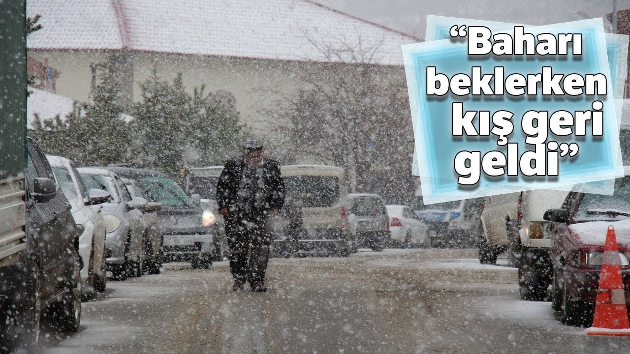 Erzurum’un merkezine ve yüksek kesimleri beyaza büründü