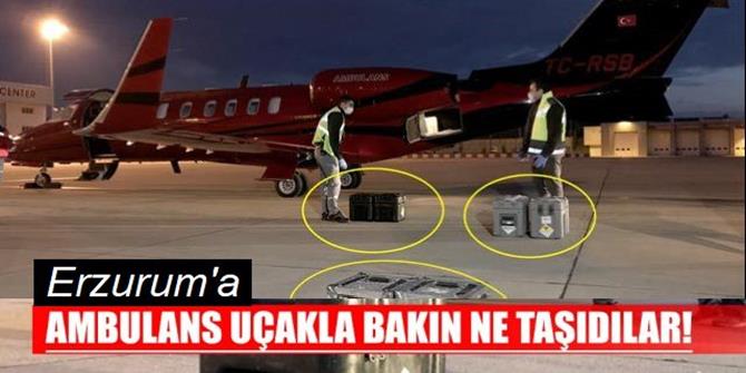 Ambulans uçak ilk kez radyoaktif ürün taşımak için havalandı