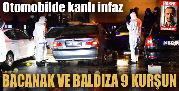 Erzurum'da kanlı infaz: 2 ölü