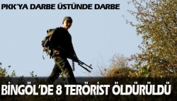 8 PKK'li öldürüldü