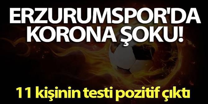 Erzurumspor'da corona virüsü şoku