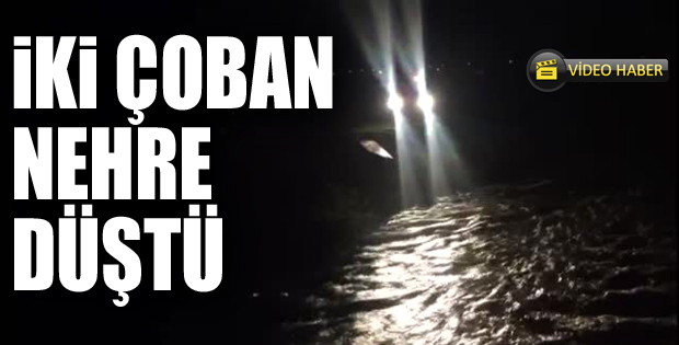 Horasan'da iki çoban Aras Nehri'ne düştü