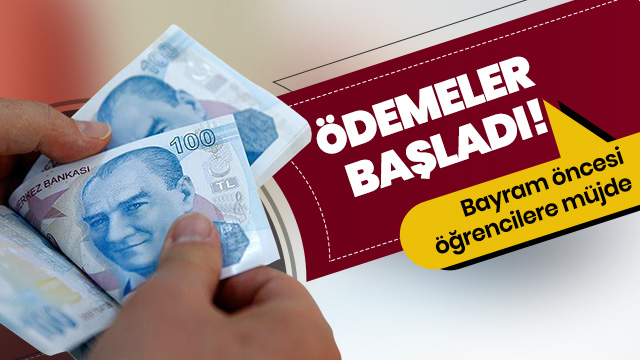 Haziran ayı burs ve kredi erken ödemeleri 19 Mayıs itibarıyla başladı