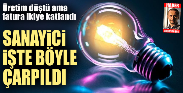 Sanayici işte böyle çarpıldı