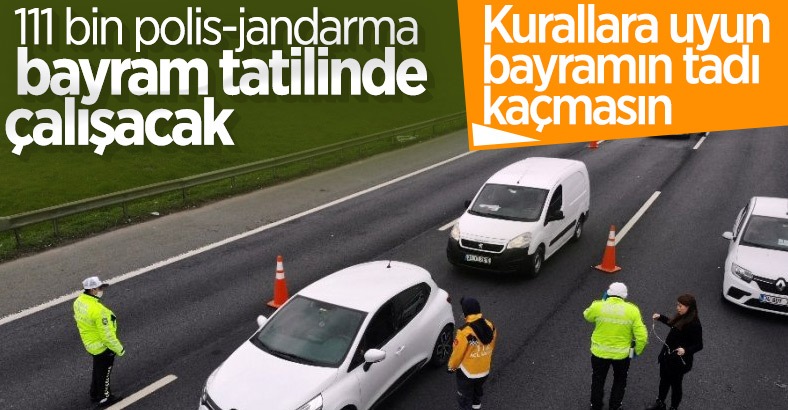 Bayram tatilinde trafikte sıkı denetim