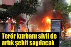 Terör kurbanları için yapılıyor!