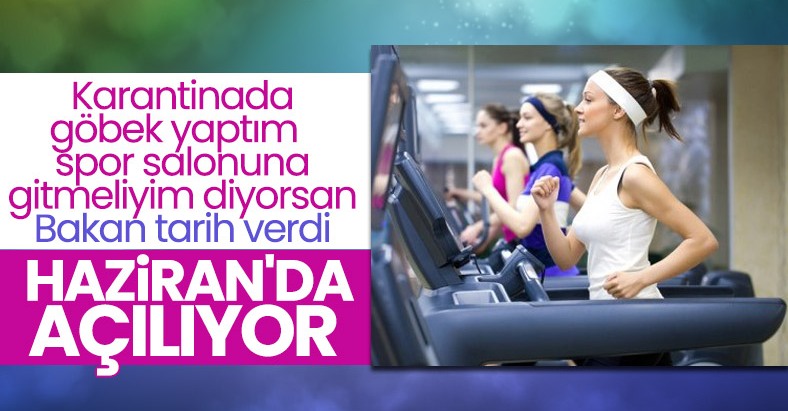 Spor salonları haziran ayı içerisinde açılacak