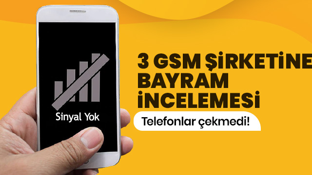 Bayramda telefonlar çekmedi