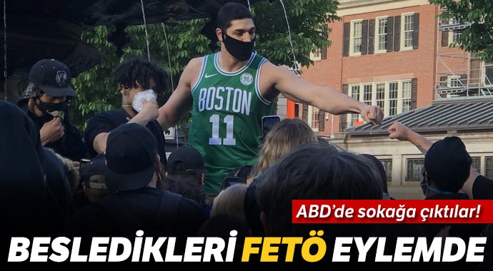 FETÖ ABD'de sokağa çıktı