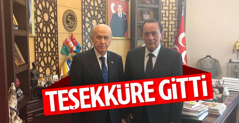 Alaattin Çakıcı, Devlet Bahçeli'yi ziyaret etti