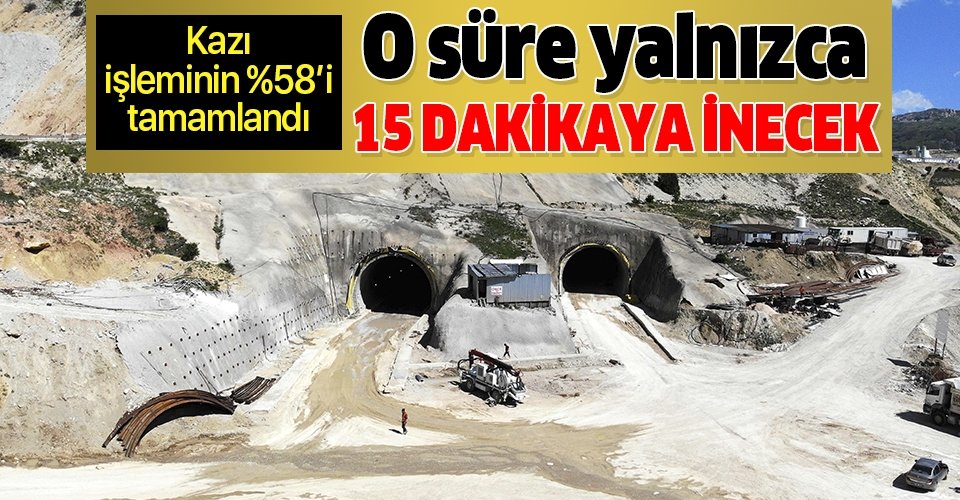 O mesafe 15 dakikaya düşecek