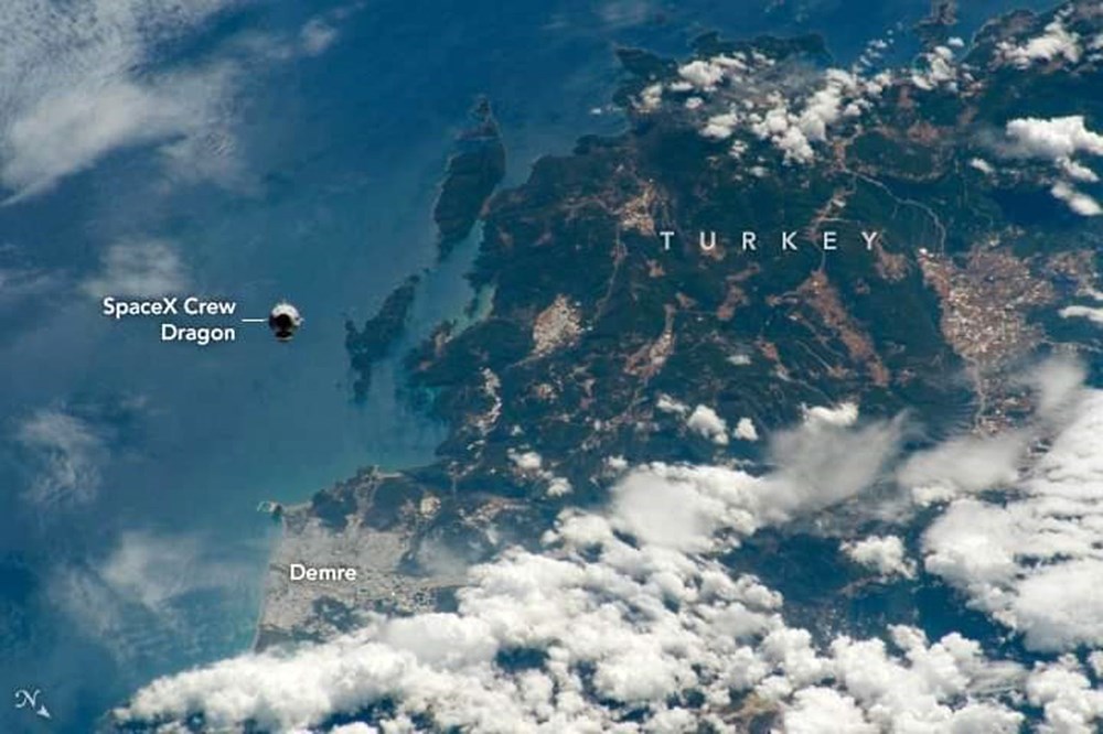 NASA'dan Türkiye paylaşımı