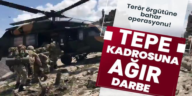 Terör örgütü YPG/PKK'ya "bahar" darbesi