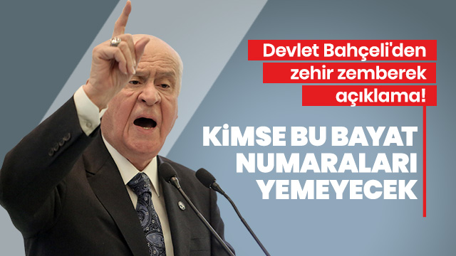 Bahçeli'den Ayasofya açıklaması!