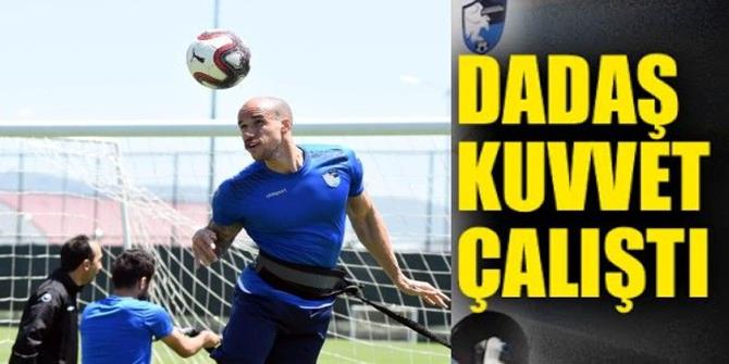 Erzurumspor, kuvvet çalıştı