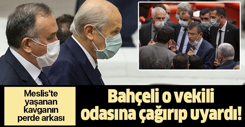 MHP lideri Devlet Bahçeli makam odasına çağırıp uyardı!