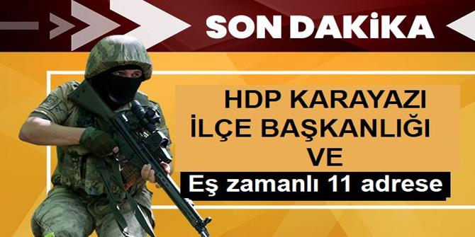 Erzurum'da MİT destekli terör operasyonunda 7 kişi yakalandı