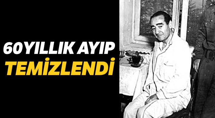 O tarihî ayıp temizlendi