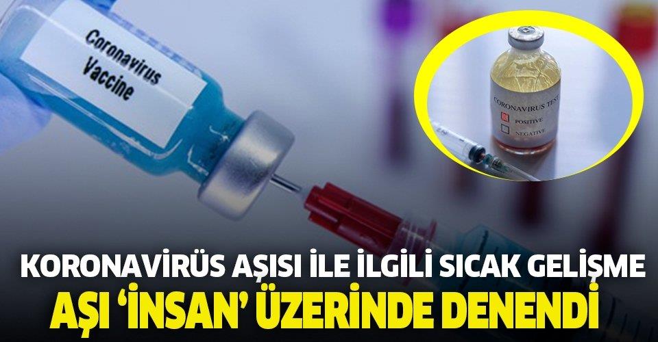 Koronavirüs aşısı ile ilgili yeni