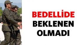 Bedellide beklenen olmadı!