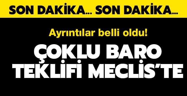 AK Parti, Avukatlık Kanununa ilişkin yasa tekfini Mecis Başkanlığına sundu