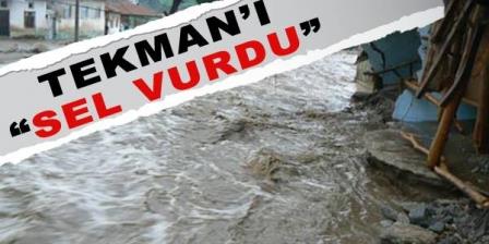 Tekman’ı yine sel vurdu