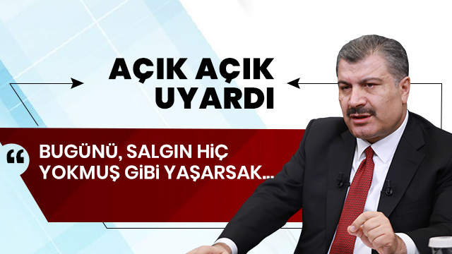 Bakan Koca'dan son dakika açıklaması! Sabah erken saatte duyurdu!