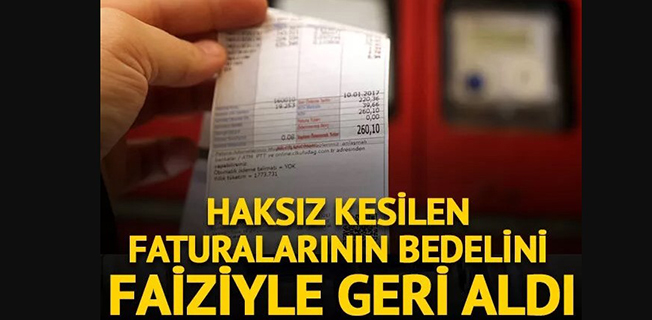 Erzurumlu Parasını geri aldı