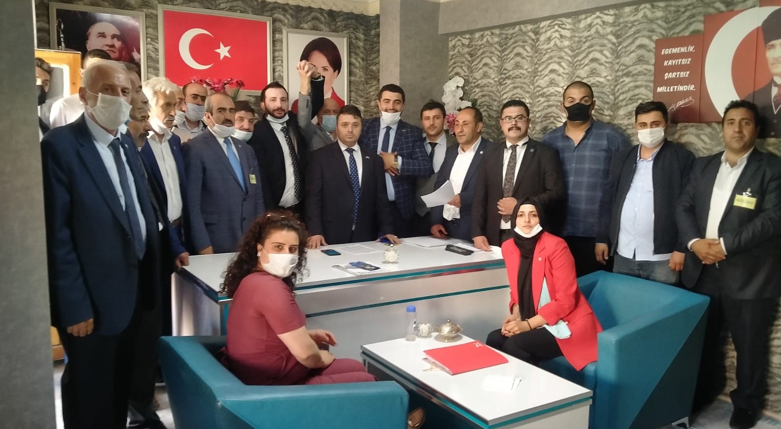 İYİ Parti Palandöken İlçe Başkanlığına Ahmet Han Efe seçildi