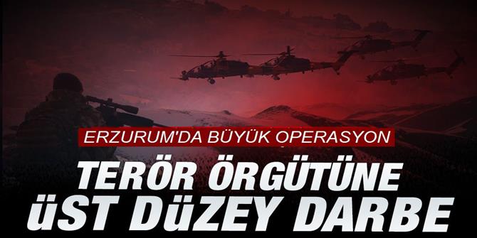 PKK'ye Erzurum'da büyük darbe: ölü ele geçirildi