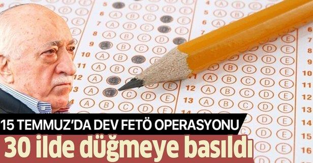 FETÖ/PDY operasyonunda 35 şüpheli yakalandı