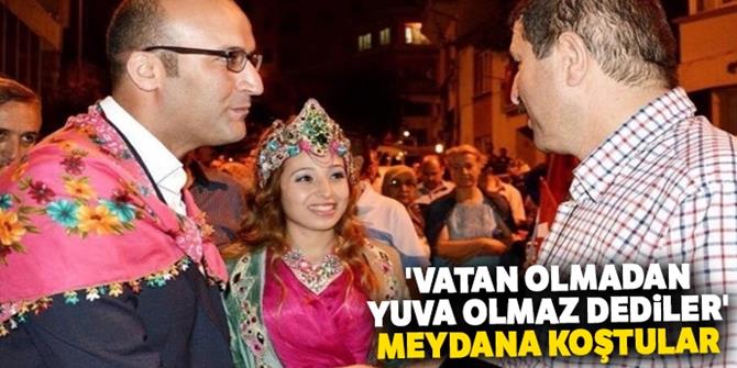 'Vatan olmadan yuva olmaz dediler' meydana koştular