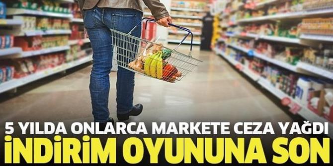 Marketlerin indirim oyununa ceza yağdı!