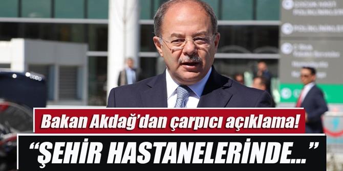 Recep Akdağ: Hasta garantisi yok film garantisi var