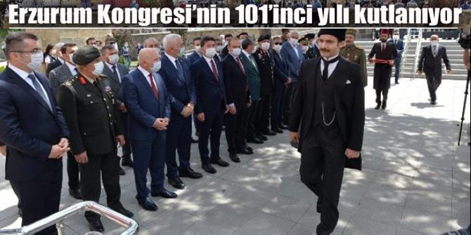 Tarihi Erzurum Kongresi 101 yıl sonra yeniden canlandırıldı