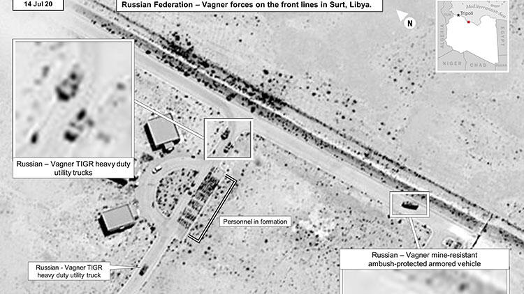 Rusya'nın Libya'daki hamlesi deşifre oldu! ABD uydu fotoğraflarını paylaştı