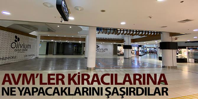 AVM'ler kiracılarına ne yapacaklarını şaşırdılar