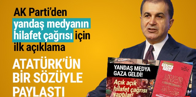 AK Parti'den skandal ''hilafet'' çağrısı için ilk açıklama