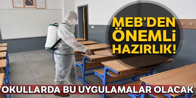 Okullarda bu uygulamalar olacak