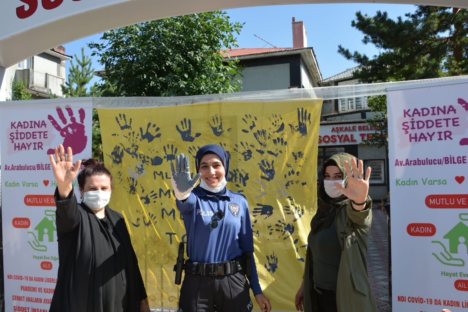 Aşkale’de ‘Kadına Şiddete Hayır’ etkinliği