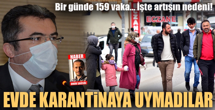 Vali Memiş: Evde karantinaya uymadılar