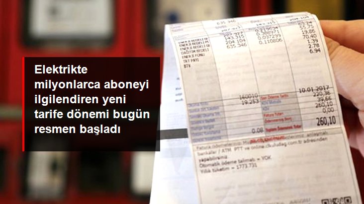 Elektrikte Yeşil Tarife dönemi başladı