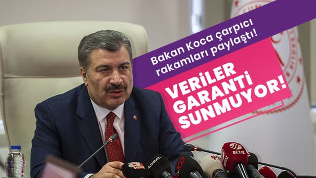 Bakan Koca çarpıcı rakamları paylaştı! İşte koronavirüste son durum