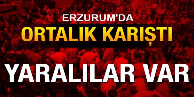 Erzurum'da iki aile arasındaki taşlı ve sopalı kavgada 8 kişi yaralandı
