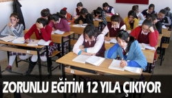 Zorunlu eğitim 12 yıla çıkıyor!