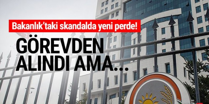 Bakanlık'taki skandal büyüyor: Görevden alındı ama...