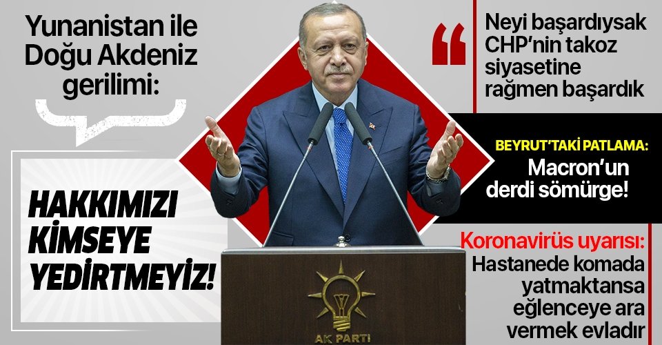Erdoğan'dan AK Parti İl Başkanları toplantısında önemli açıklamalar