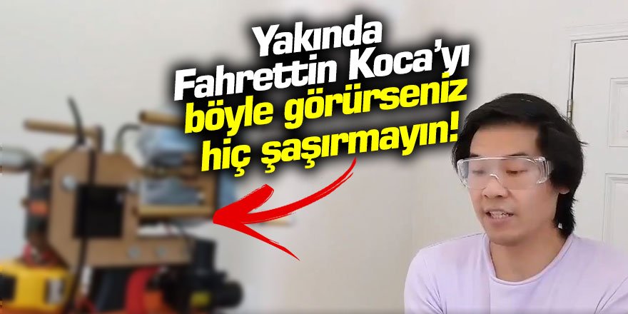 Yakında Fahrettin Koca'yı böyle görürseniz şaşırmayın