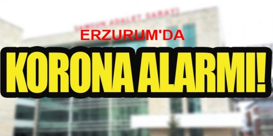 Erzurum ALARM veriyor!